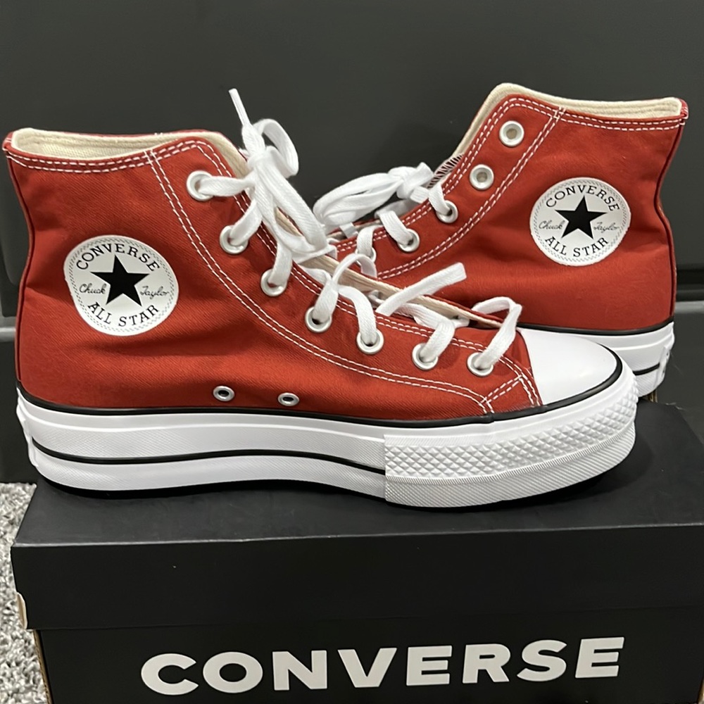 These Are Custom Converse That Are Canva Style. - image 1